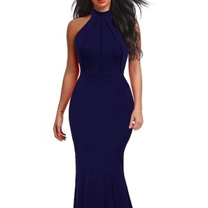 Navy blue dress